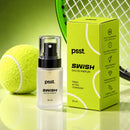 PSST SWISH 20 ml Eau de Parfum bottle with lime-green box